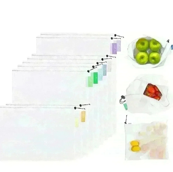 Purfiyou Mesh Bags Set of 4 - Picture 9 of 9